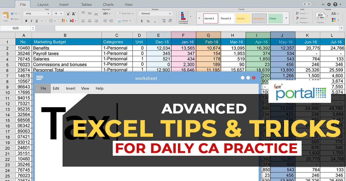 Advanced Excel Tips & Tricks for Daily CA Practice